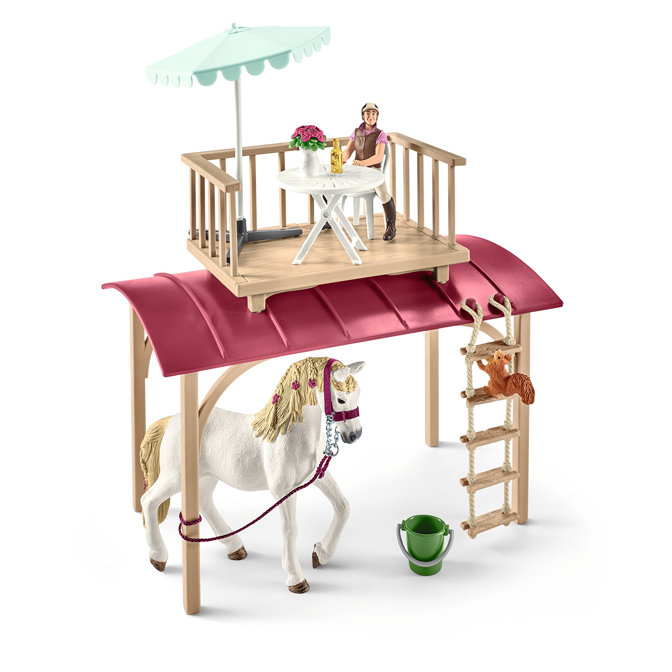 Foto 7 pulgar | Caravana Toy Schleich Horse Club Para Reuniones Secretas De Clubes - Venta Internacional.