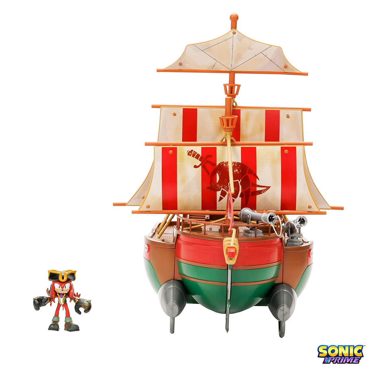 Foto 3 | Sonic The Hedgehog Barco De La Travesia De Angel Set Figuras