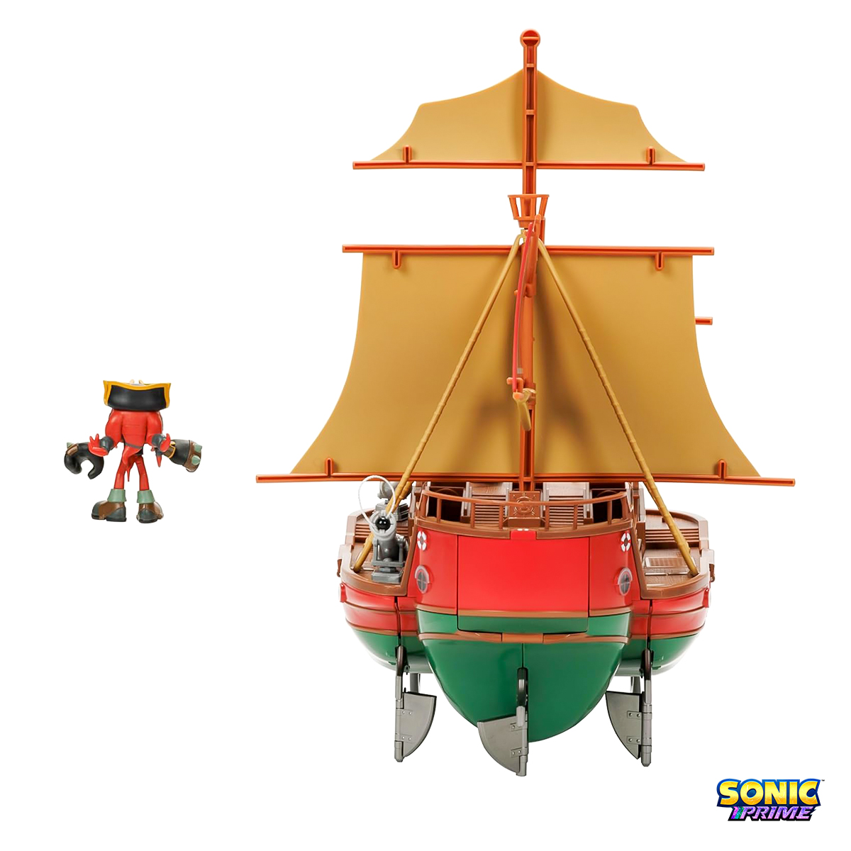 Foto 5 | Sonic The Hedgehog Barco De La Travesia De Angel Set Figuras