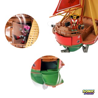 Foto 8 | Sonic The Hedgehog Barco De La Travesia De Angel Set Figuras