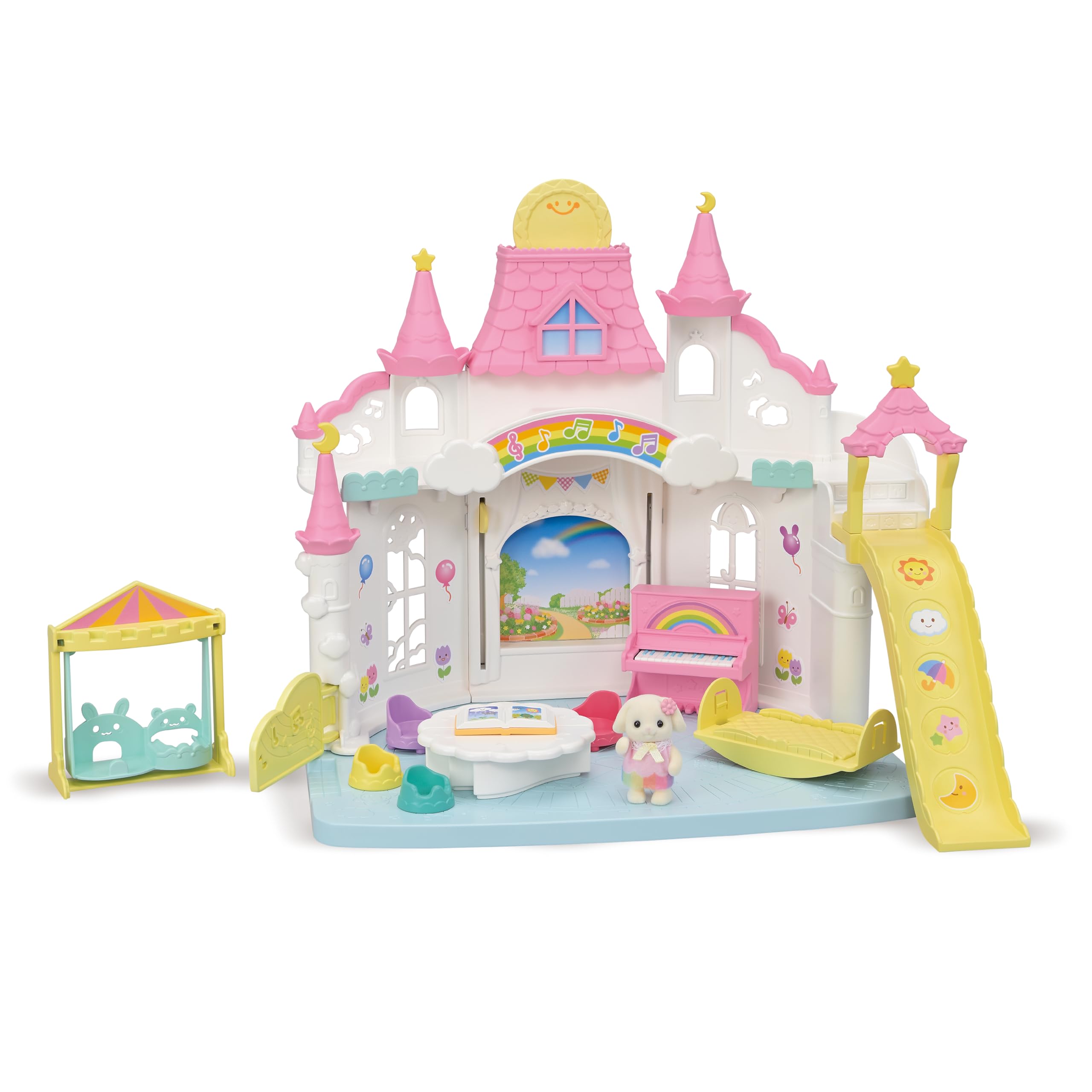 Foto 2 pulgar | Guardería Toy Calico Critters Sunny Castle Con Flora Rabbit Baby - Venta Internacional.