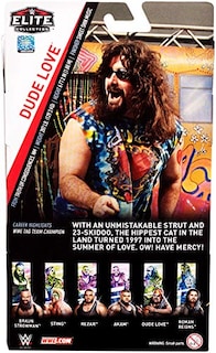 Foto 6 | Figura De Acción Wwe Dude Love Elite Collection - Venta Internacional.