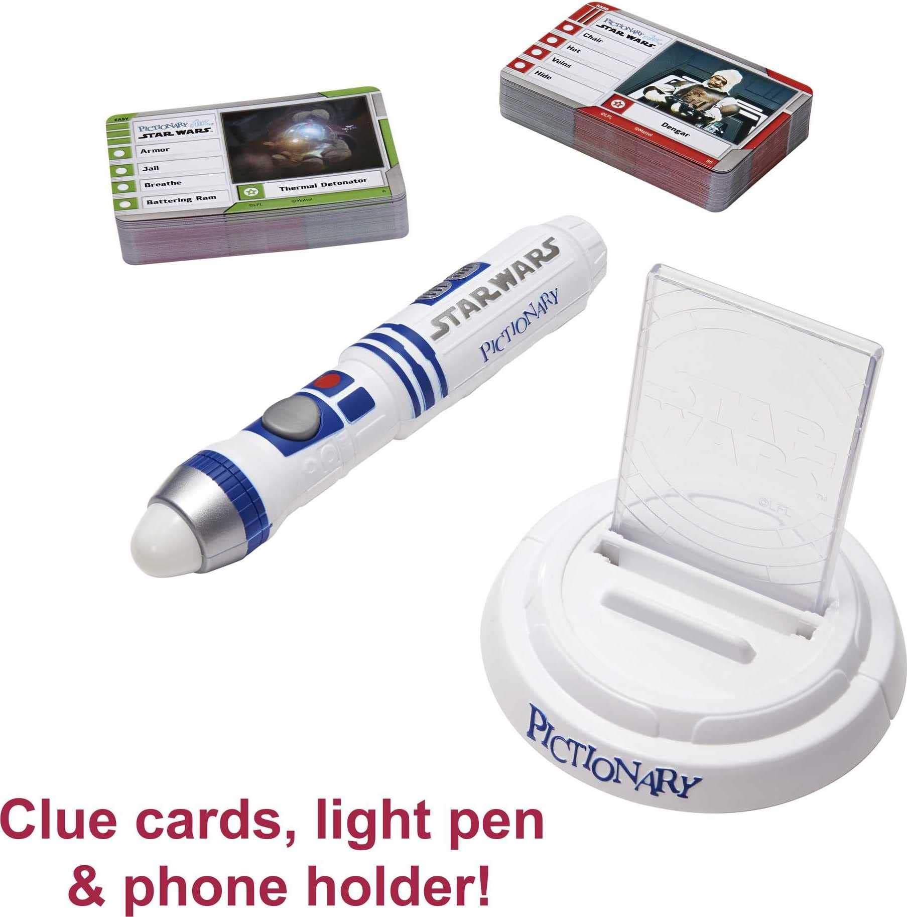 Foto 4 pulgar | Juego De Dibujo Familiar Pictionary Air Star Wars Para Niños - Venta Internacional.
