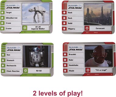 Foto 4 | Juego De Dibujo Familiar Pictionary Air Star Wars Para Niños - Venta Internacional.