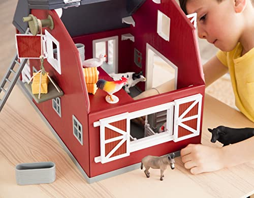Foto 6 pulgar | Toy Barn Farm Toys Playset Terra De Battat, Barra De Madera Con Forma De Animal - Venta Internacional.