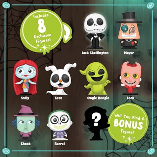 Foto 3 | Toy Just Play Disney Doorables La Pesadilla De Tim Burton Durante Más De 5 Años - Venta Internacional.