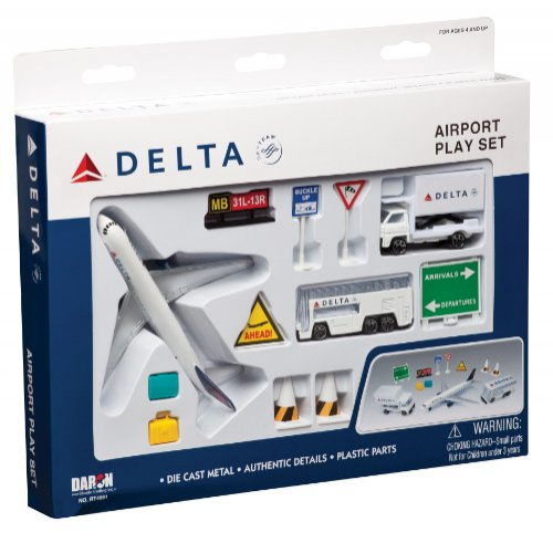 Foto 2 pulgar | Set De Juego Delta Airlines De 12 Piezas (el Color Del Conte - Venta Internacional.