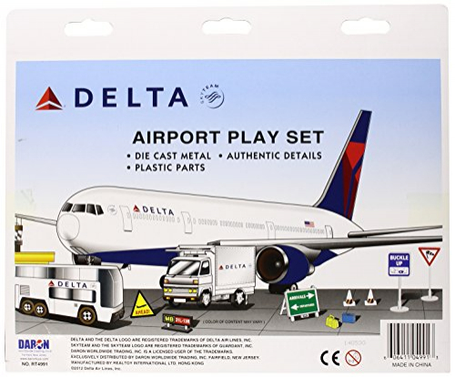 Foto 2 | Set De Juego Delta Airlines De 12 Piezas (el Color Del Conte - Venta Internacional.