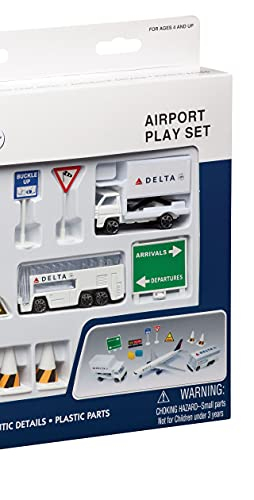 Foto 5 pulgar | Set De Juego Delta Airlines De 12 Piezas (el Color Del Conte - Venta Internacional.