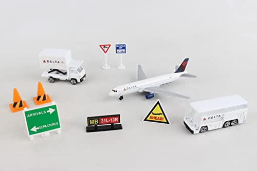 Foto 7 pulgar | Set De Juego Delta Airlines De 12 Piezas (el Color Del Conte - Venta Internacional.