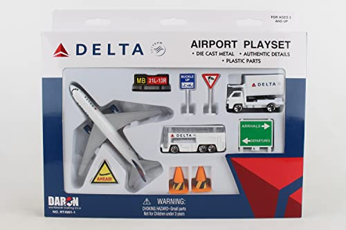 Foto 8 pulgar | Set De Juego Delta Airlines De 12 Piezas (el Color Del Conte - Venta Internacional.