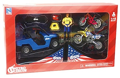 Foto 2 | Juguetes New-ray Nitro Circus 9 Piezas Set De Juego - Venta Internacional.