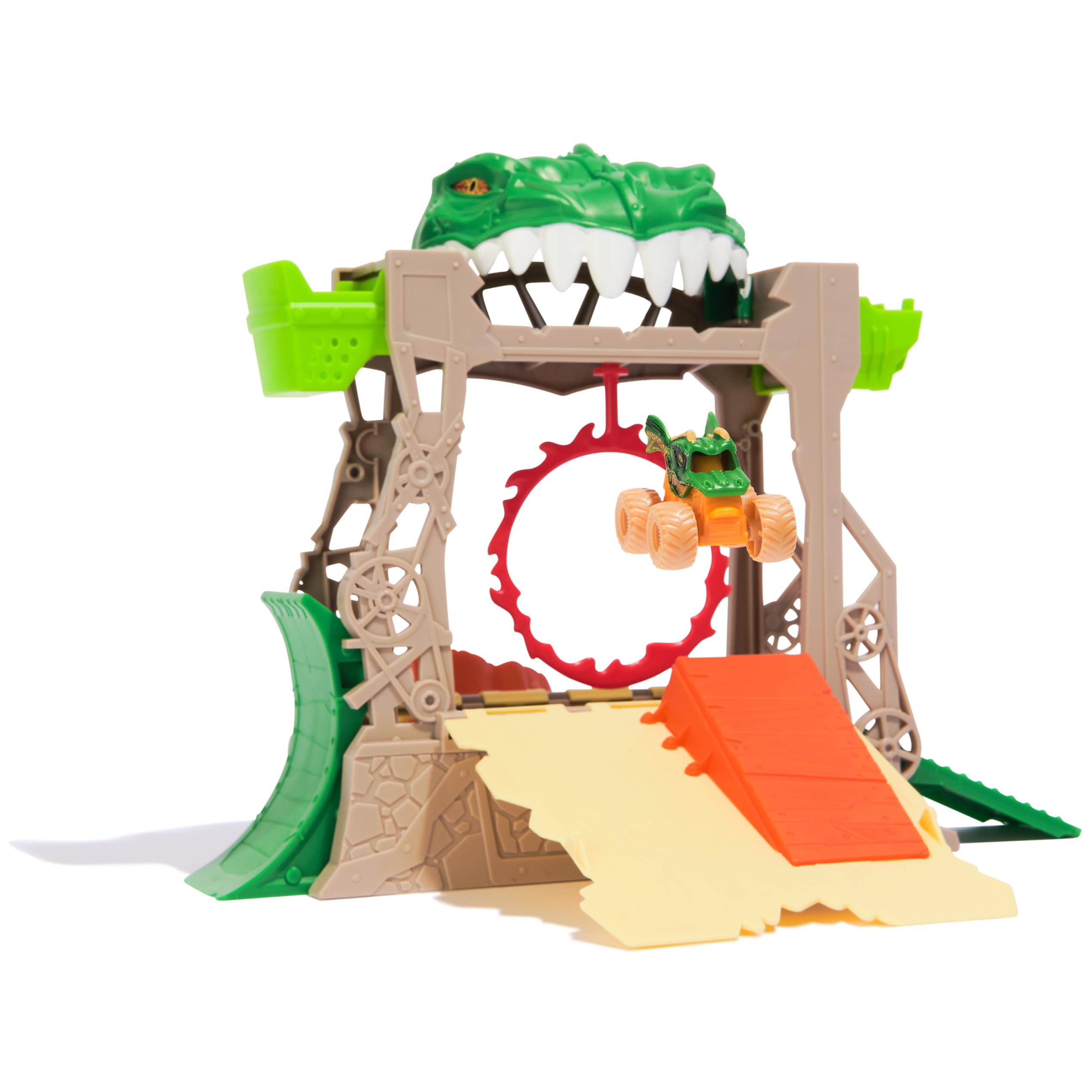 Foto 7 | Set De Juego Monster Jam Dragon Dungeon Of Doom Con Camión Mini Jams - Venta Internacional.