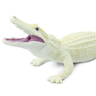 Foto 4 | Figurine Safari Ltd., Cocodrilo Blanco Realista, 15 Cm, Niños A Partir De 3 Años - Venta Internacional.