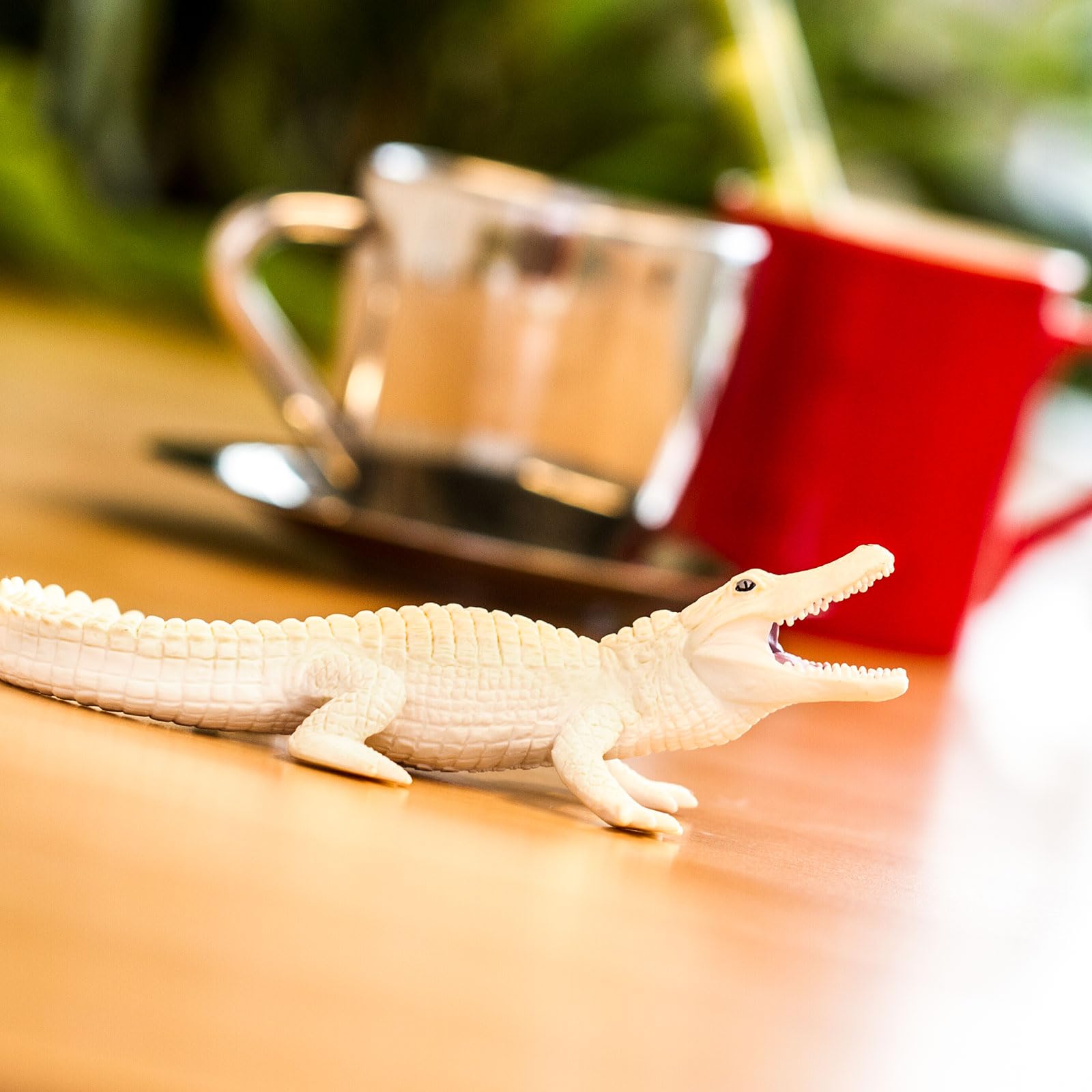 Foto 5 | Figurine Safari Ltd., Cocodrilo Blanco Realista, 15 Cm, Niños A Partir De 3 Años - Venta Internacional.