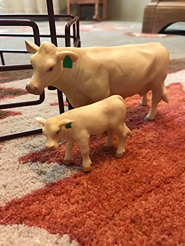 Foto 8 pulgar | Par De Vacas Y Terneros Charolais De Little Buster Toys, Esc - Venta Internacional.