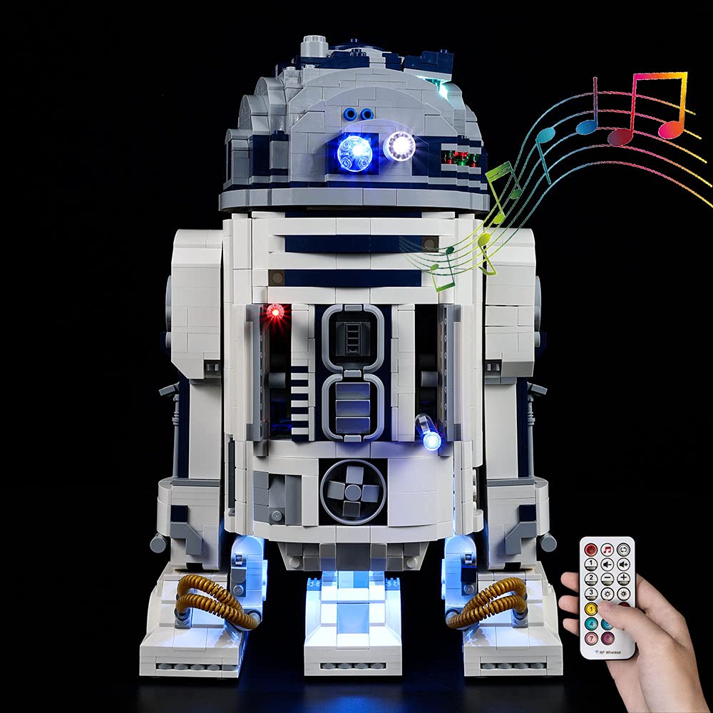 Foto 1 | Kit De Iluminación Kyglaring Para Star Wars Lego R2-d2 75308 - Venta Internacional.