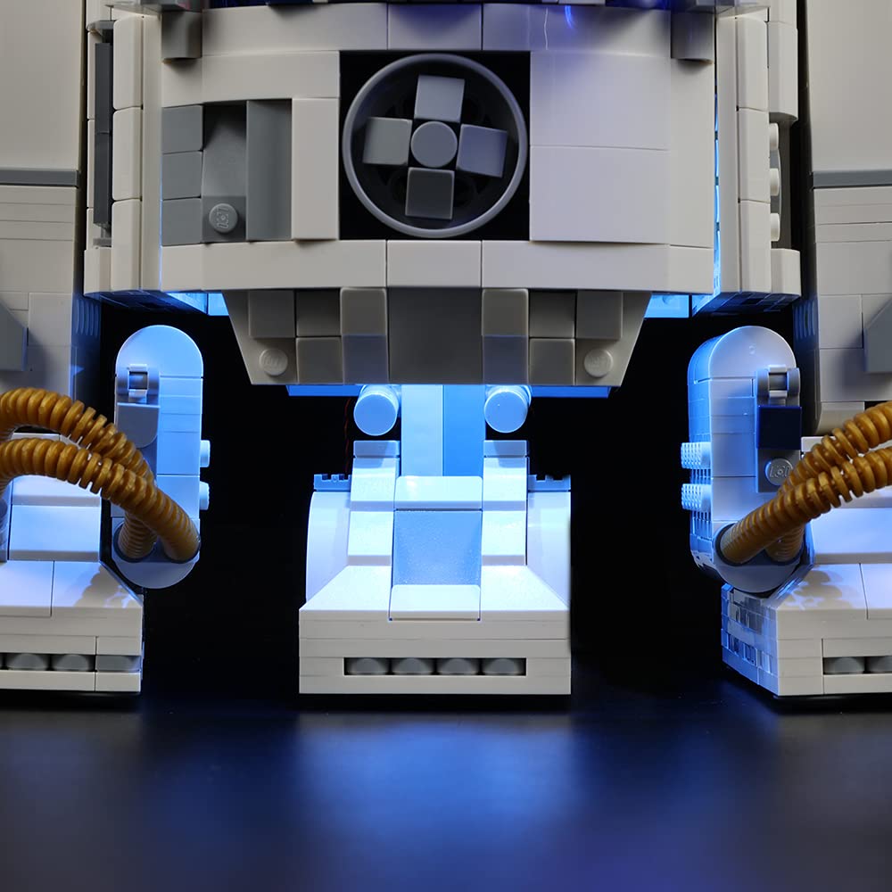 Foto 4 pulgar | Kit De Iluminación Kyglaring Para Star Wars Lego R2-d2 75308 - Venta Internacional.