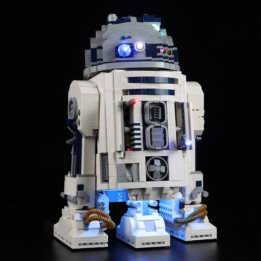 Foto 7 pulgar | Kit De Iluminación Kyglaring Para Star Wars Lego R2-d2 75308 - Venta Internacional.