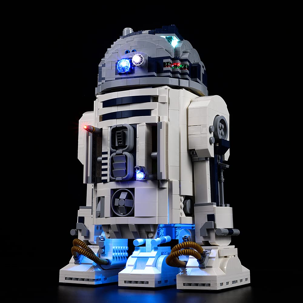 Foto 8 pulgar | Kit De Iluminación Kyglaring Para Star Wars Lego R2-d2 75308 - Venta Internacional.