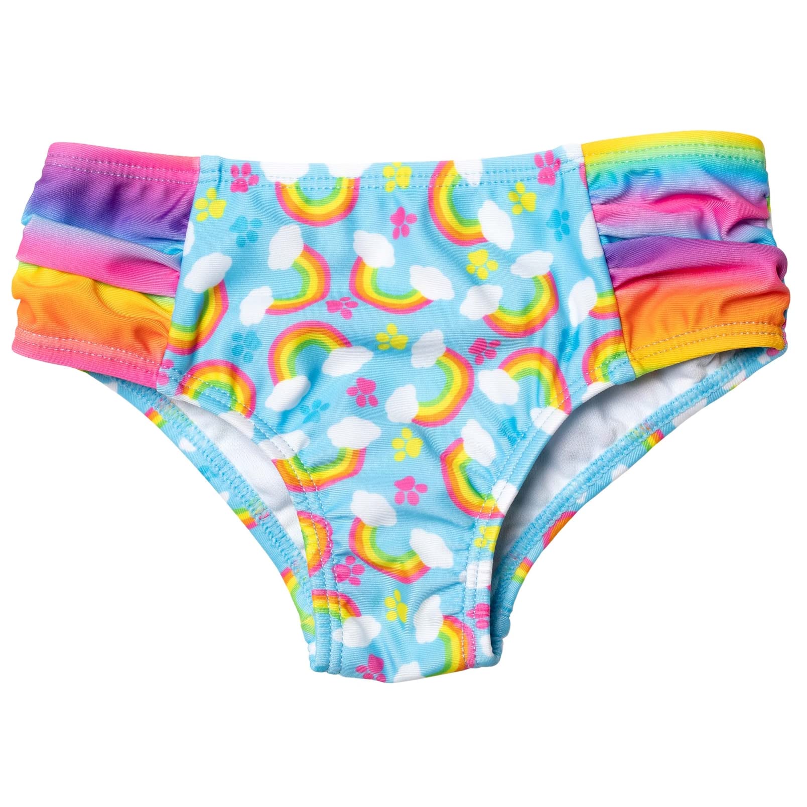 Foto 7 pulgar | Conjunto De Traje De Baño Paw Patrol Para Niñas Pequeñas, Rash Guard 3t Rainbow - Venta Internacional.
