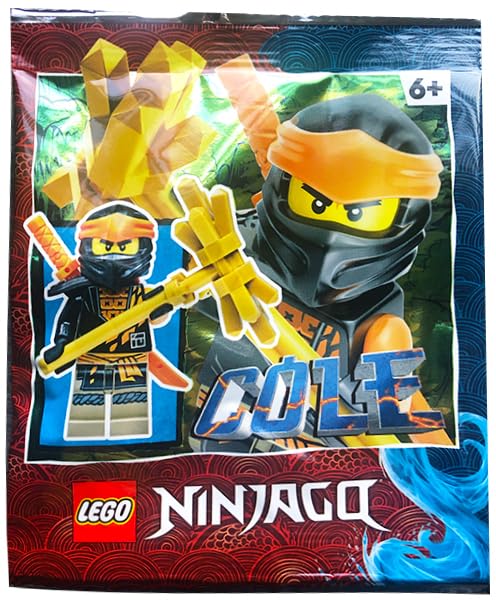 Foto 3 pulgar | Figura Lego Ninjago Core Cole Con Spike Hammer De 2 Cm De Altura Para Mayores De 6 Años - Venta Internacional.