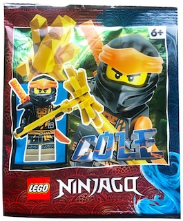 Foto 2 | Figura Lego Ninjago Core Cole Con Spike Hammer De 2 Cm De Altura Para Mayores De 6 Años - Venta Internacional.