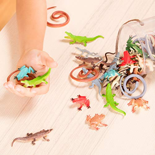 Foto 3 pulgar | Terra De Battat, Reptiles In Tube, Varios Juguetes De Reptil - Venta Internacional.