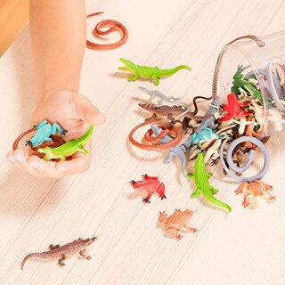 Foto 2 | Terra De Battat, Reptiles In Tube, Varios Juguetes De Reptil - Venta Internacional.
