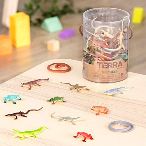 Foto 5 pulgar | Terra De Battat, Reptiles In Tube, Varios Juguetes De Reptil - Venta Internacional.