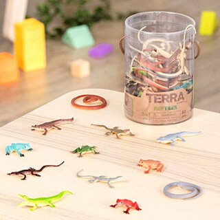 Foto 4 | Terra De Battat, Reptiles In Tube, Varios Juguetes De Reptil - Venta Internacional.
