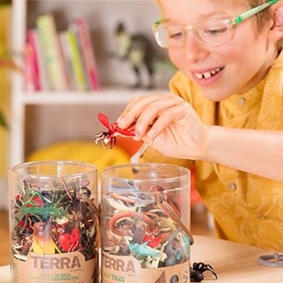 Foto 6 | Terra De Battat, Reptiles In Tube, Varios Juguetes De Reptil - Venta Internacional.