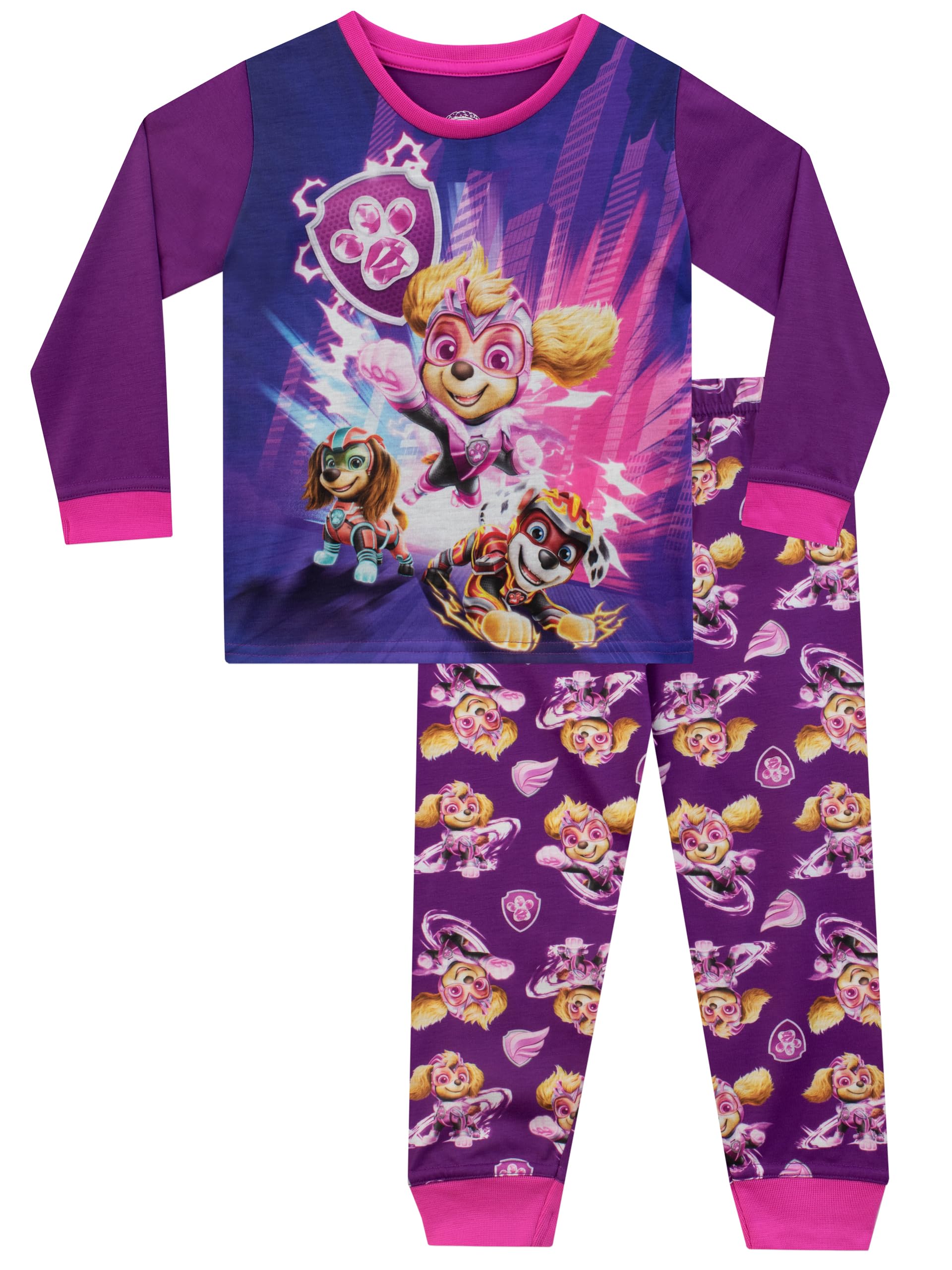 Pijama La Patrulla Canina La Poderosa Película Liberty Marshall Skye Gi - Venta Internacional.