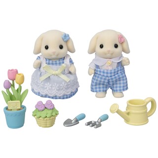 Foto 1 | Set De Jardinería Calico Critters Blossom Con Flora Rabbit Siblings - Venta Internacional.