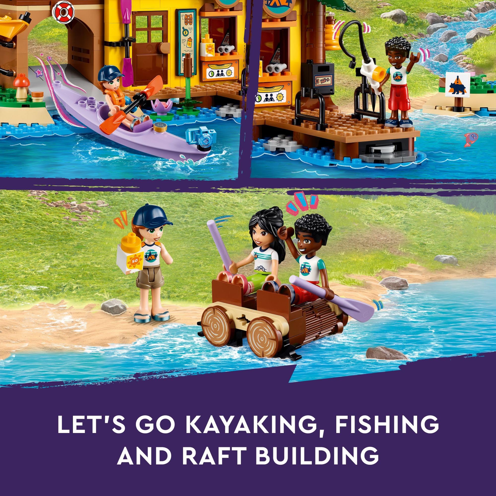 Foto 4 pulgar | Set De Construcción Lego Friends Adventure Camp Water Sports 42626 - Venta Internacional.