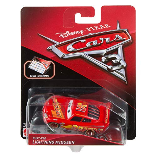 Foto 6 pulgar | Vehículo Fundido A Presión Disney Cars 3 Rust Eze Lightning Mcqueen - Venta Internacional.