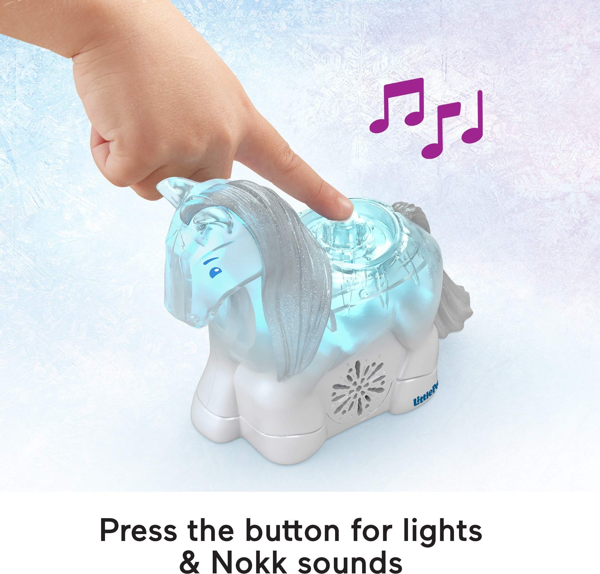 Foto 4 pulgar | Toy Fisher-price Little People Disney Frozen Elsa & Nokk - Venta Internacional.