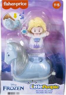 Foto 6 | Toy Fisher-price Little People Disney Frozen Elsa & Nokk - Venta Internacional.