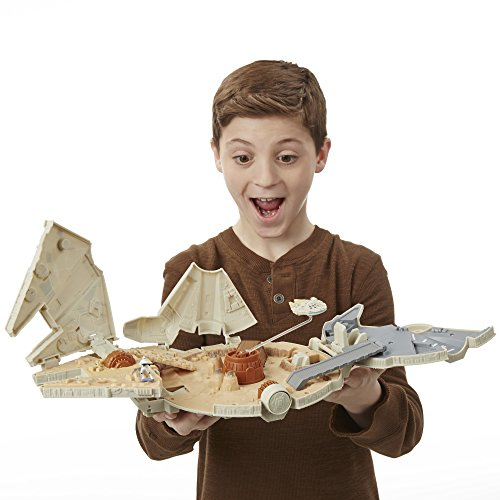 Foto 8 pulgar | Set de Juego Star Wars Micro Machines Millennium Falcon - Venta Internacional