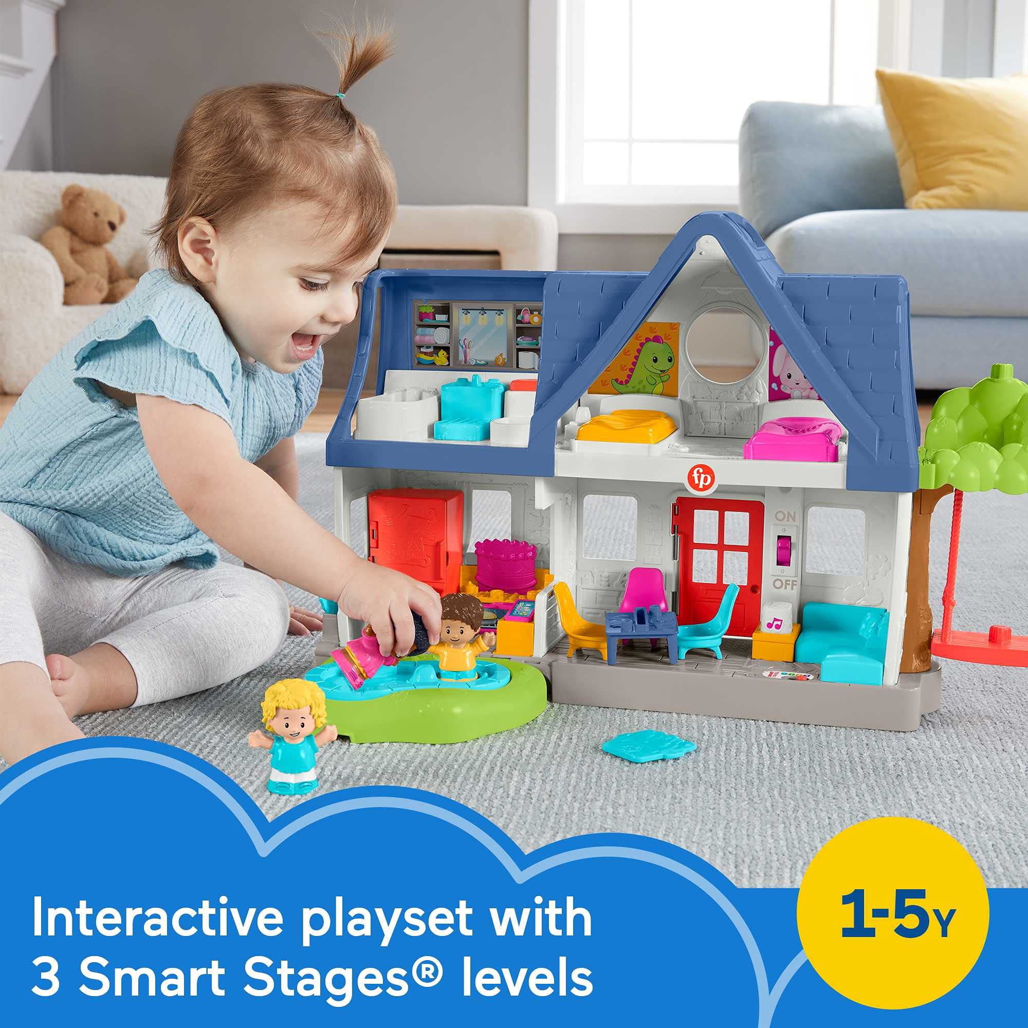 Foto 4 pulgar | Casa Didáctico Fisher-price Little People Play House - Venta Internacional