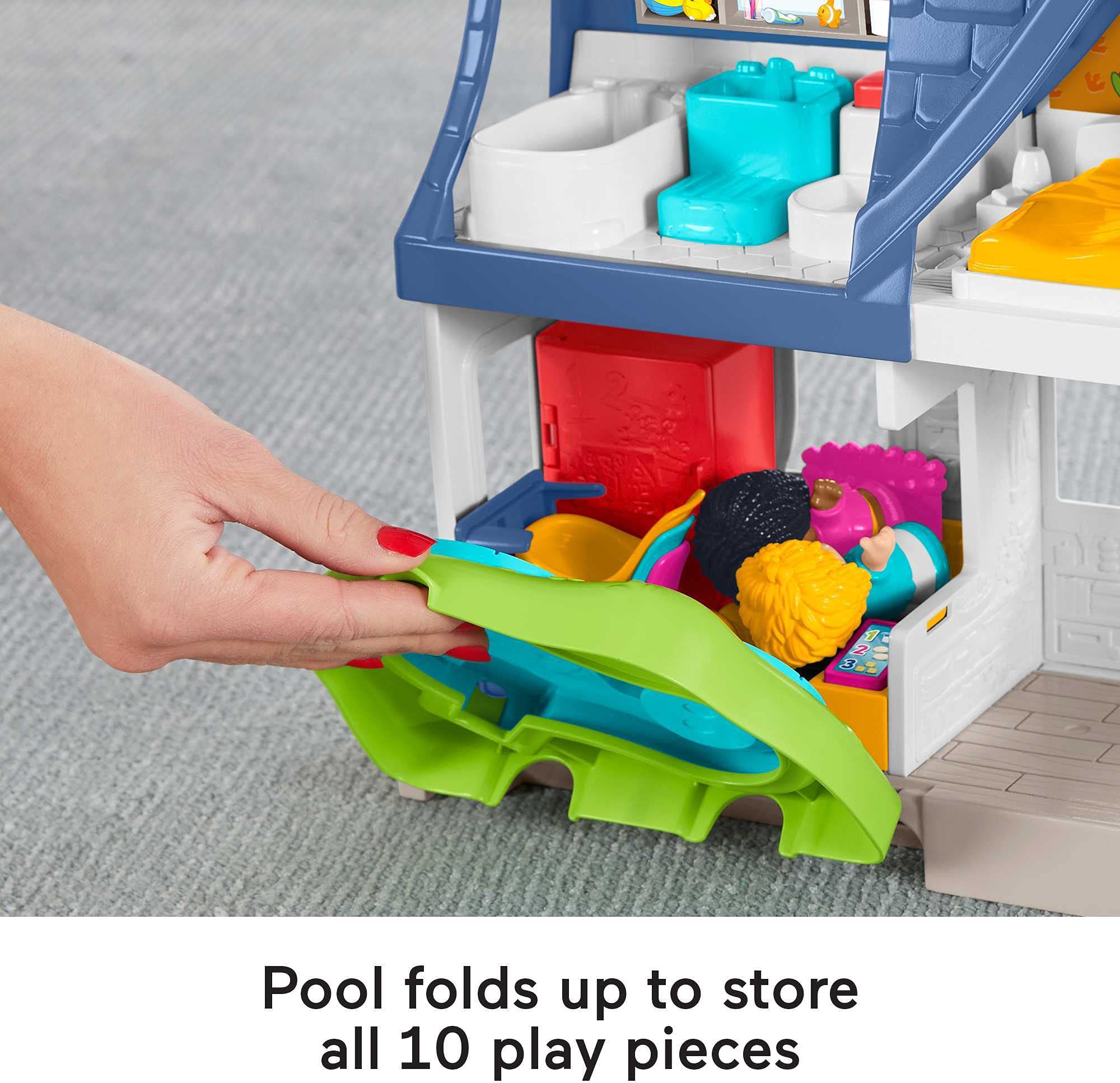 Foto 7 pulgar | Casa Didáctico Fisher-price Little People Play House - Venta Internacional