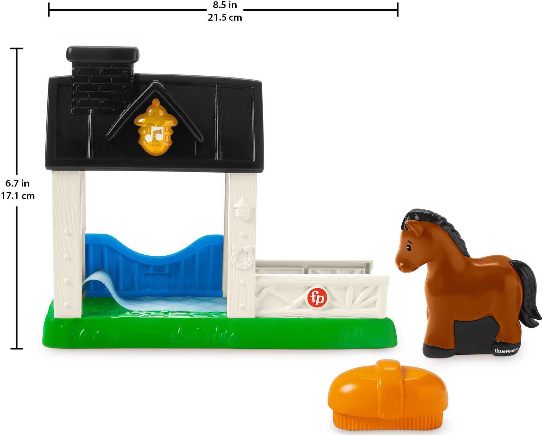 Foto 6 pulgar | Juego De Juguete Y Establo Fisher-price Little People Para N - Venta Internacional.