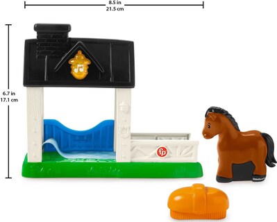 Foto 5 | Juego De Juguete Y Establo Fisher-price Little People Para N - Venta Internacional.
