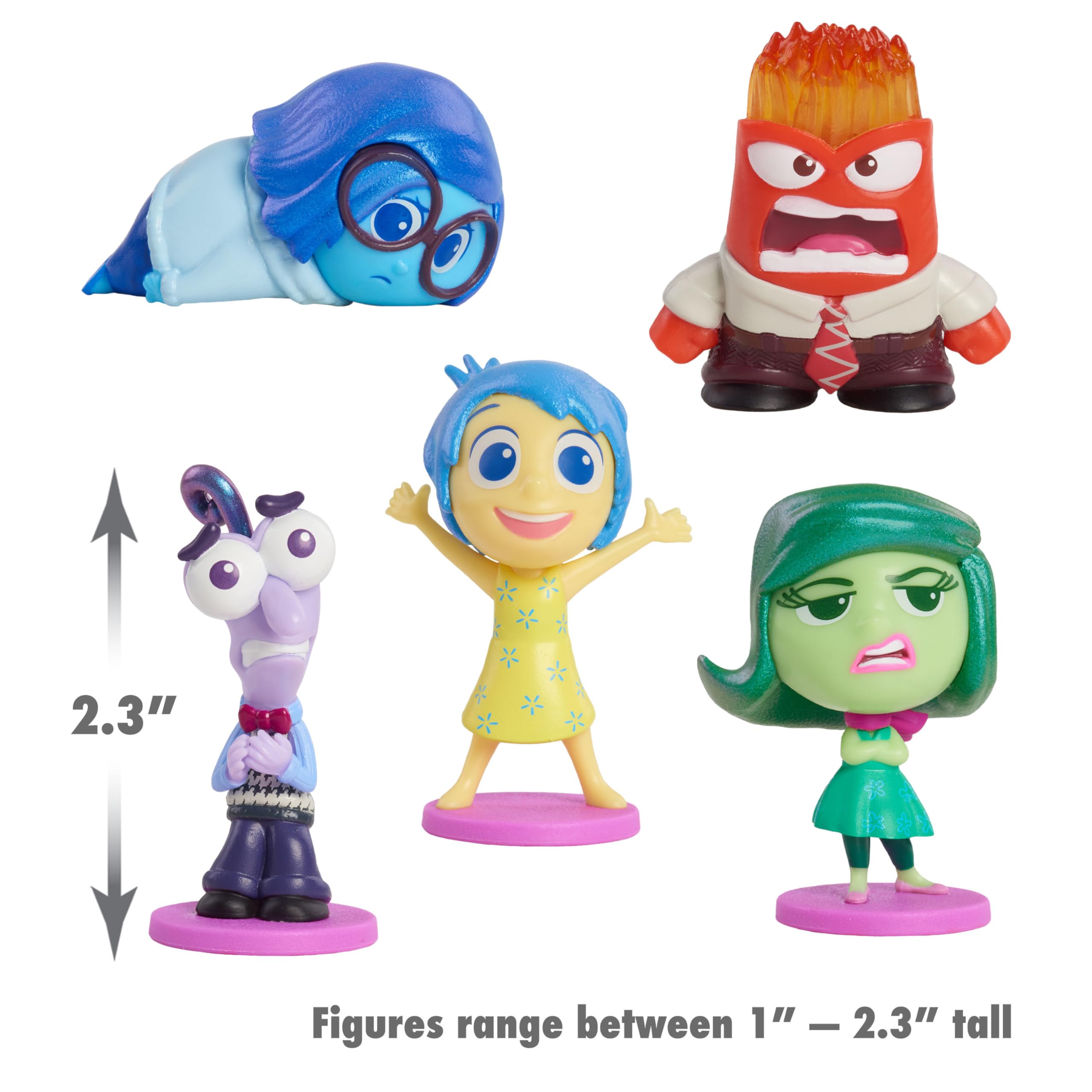 Foto 5 pulgar | Set De Figuras Just Play Inside Out 2 Feels Para Niños De Más De 3 Años - Venta Internacional.