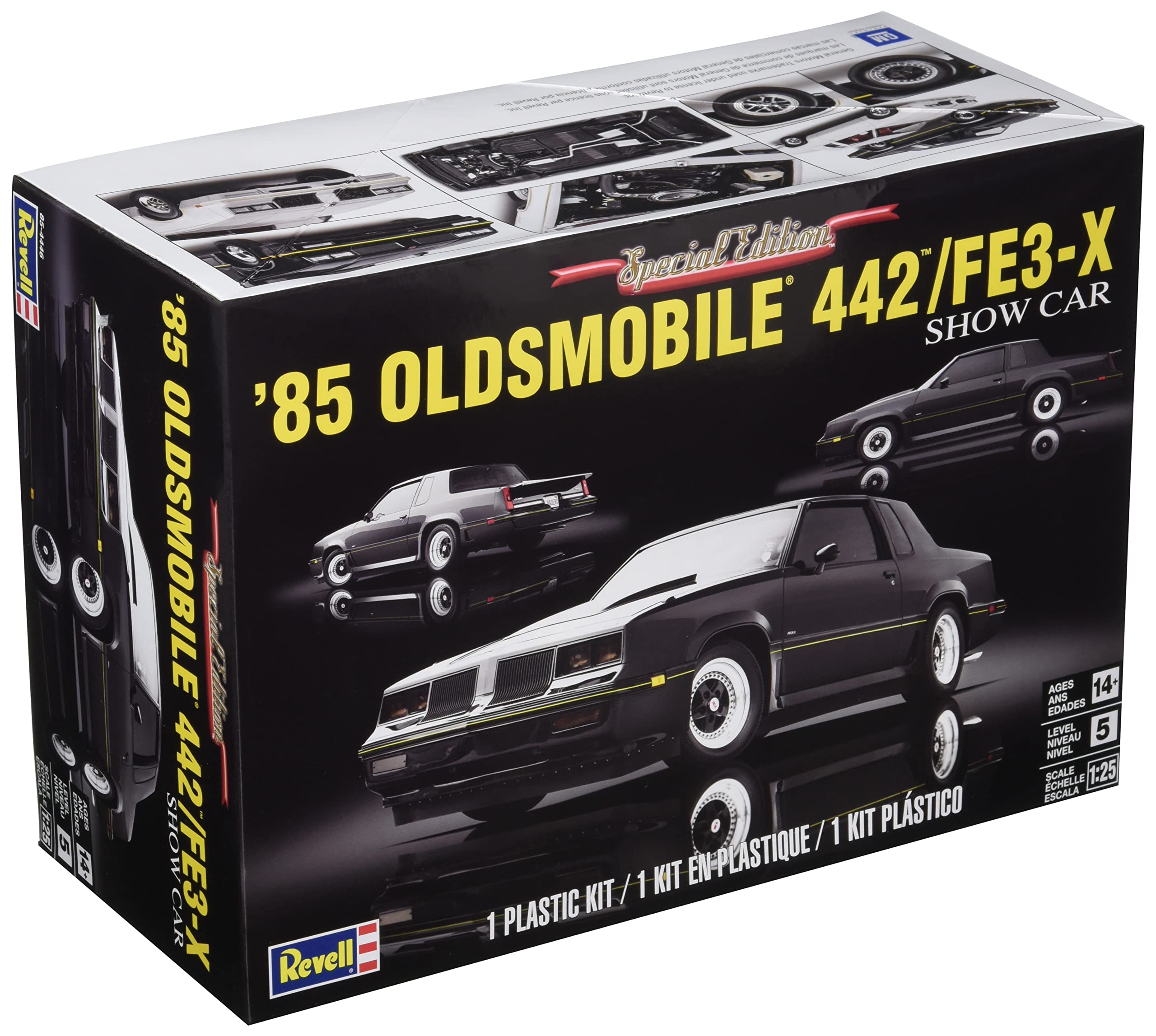 Foto 2 pulgar | Kit De Maquetas De Plástico Revell Oldsmobile 442/fe3-x De 1 - Venta Internacional.