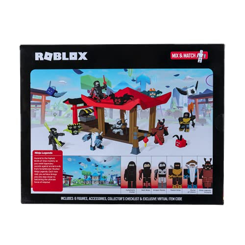 Foto 6 pulgar | Roblox Rob0497 Ea - Set De Juego Deluxe Ninja Legends, Múlti - Venta Internacional.