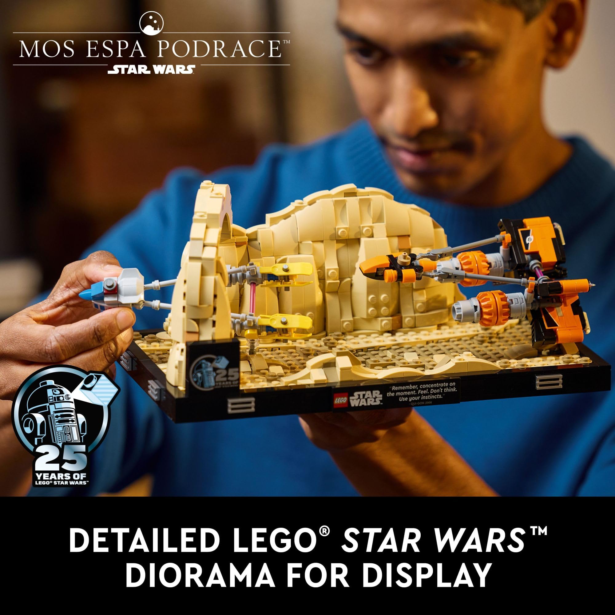 Foto 3 pulgar | Diorama Lego Star Wars La Amenaza Fantasma Mos Espa Podrace 75380 - Venta Internacional.