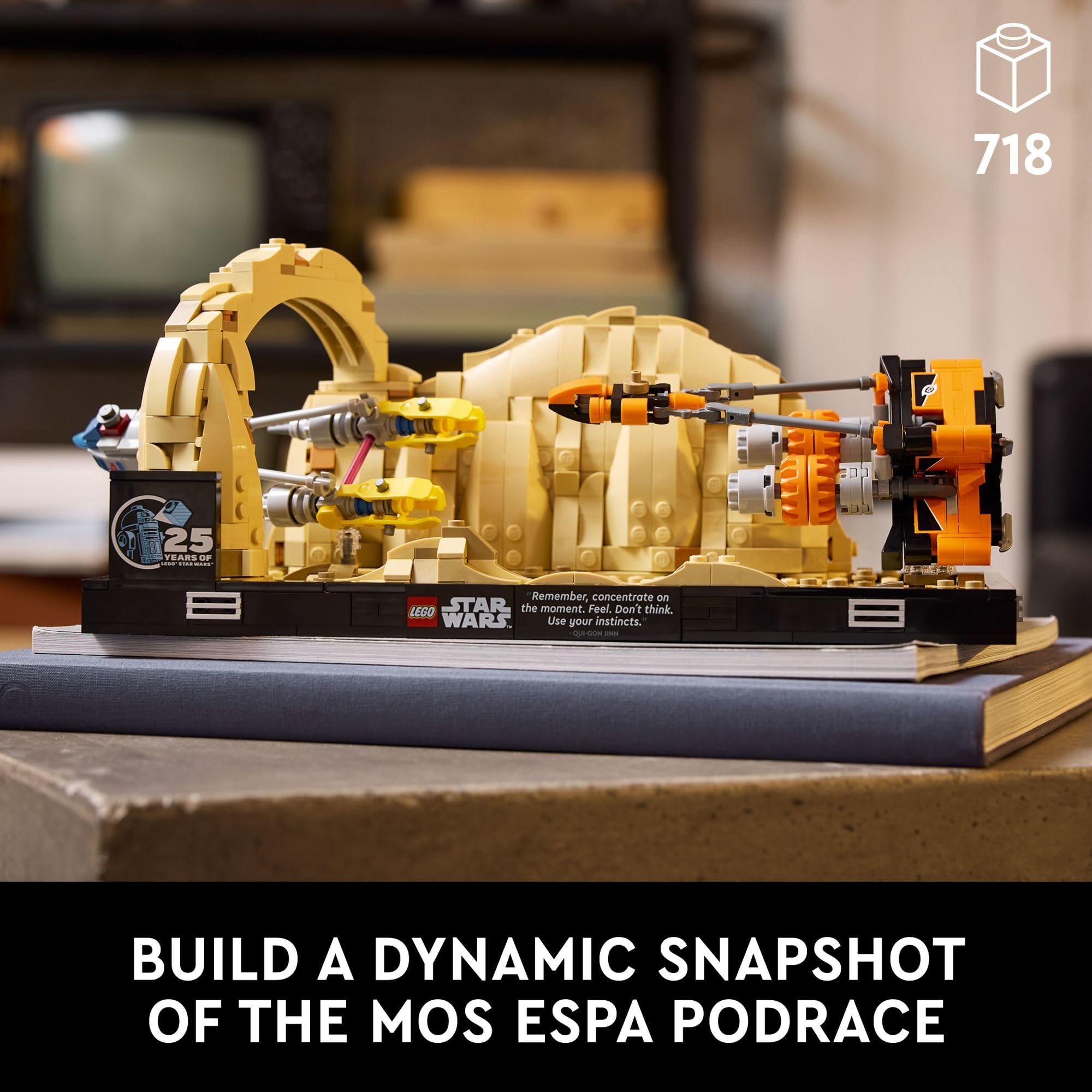 Foto 4 pulgar | Diorama Lego Star Wars La Amenaza Fantasma Mos Espa Podrace 75380 - Venta Internacional.