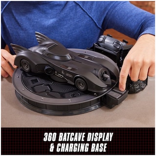 Foto 4 | Batmóvil Rc Car Dc Comics 1989 con Figura de Batman - Venta Internacional