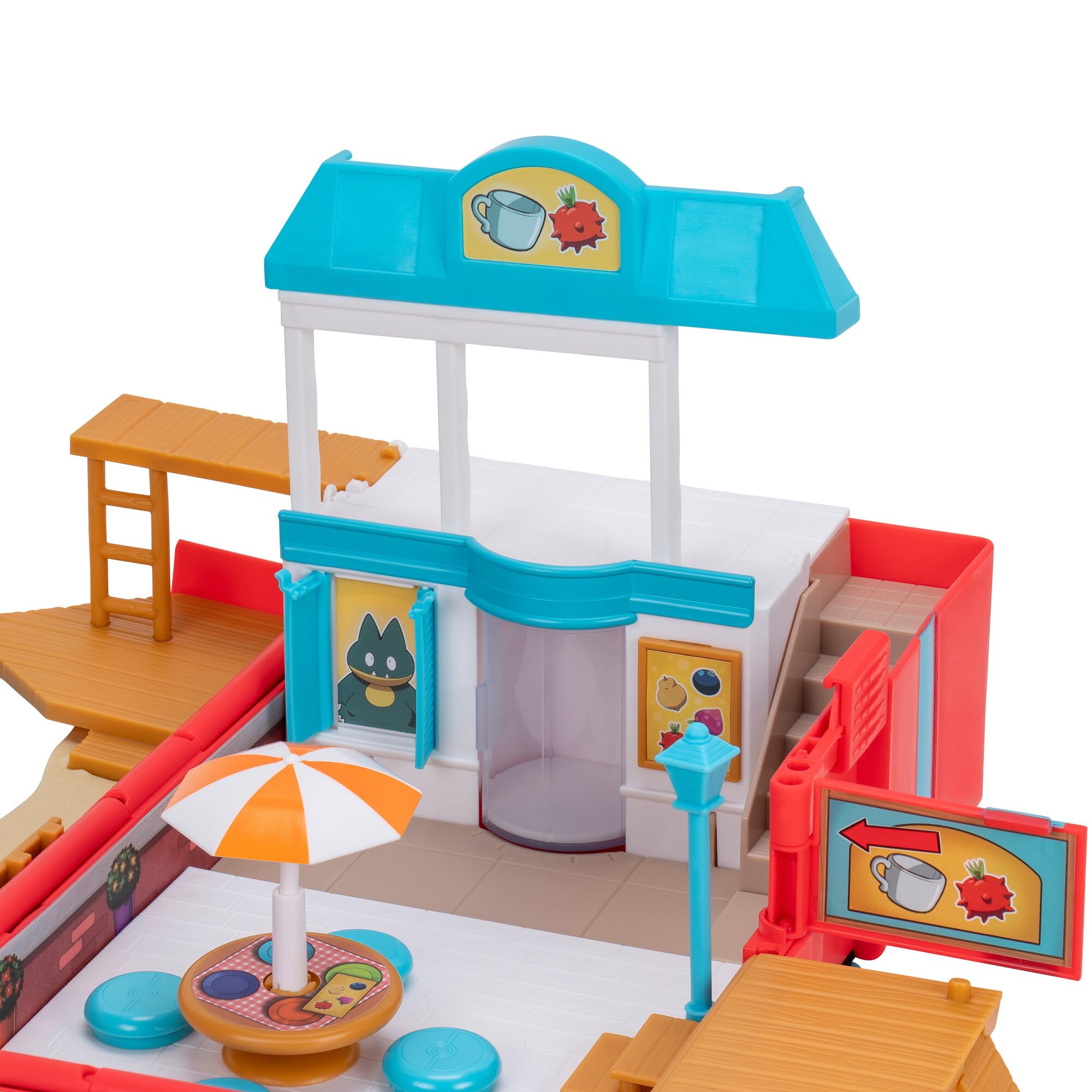 Foto 2 | Set De Juego Carry Case Beach Battle Pokémon Con Pikachu Jazwares - Venta Internacional.